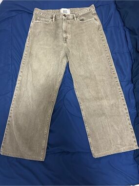 BDG Men's Wide-Leg Jeans - Washed Beige